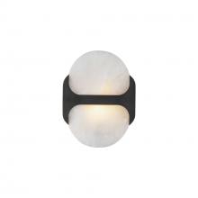 Alora Lighting WV357109UBAR - Odin 9-in Urban Bronze/Alabaster Socket Wall Vanity