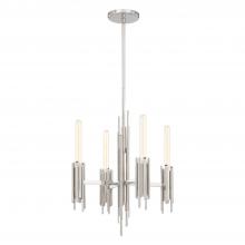 Alora Lighting CH335019PN - Torres 19-in Polished Nickel 4 Lights Chandeliers