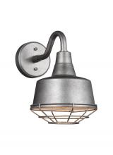 Visual Comfort & Co. Studio Collection 95374-57 - VAGE ONLY IN SMALL in weathered pewter grey finish for Barn Light