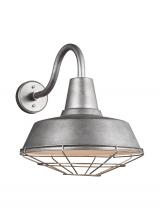 Visual Comfort & Co. Studio Collection 98374-57 - CAGE ONLY IN X-LARGE in weathered pewter grey finish For Barn Light