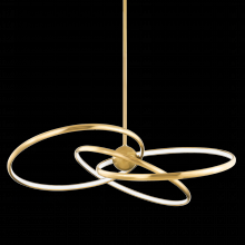 Corbett 341-42-VB - ALULA Brass Chandelier