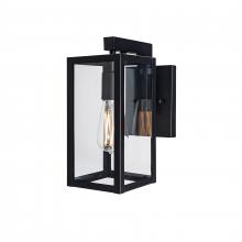 ELK Home 1185-MB-CL - Capture 11'' High 1-Light Outdoor Sconce - Matte Black