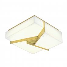 ELK Home 5396-SB-MA - Candeau 12.75'' Wide Integrated LED Flush Mount - Satin Brass