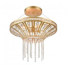 ELK Home 82227/4 - Fantania 18'' Wide 4-Light Chandelier - Champagne Gold