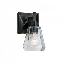 ELK Home 8281-ADB-CL - Arctic 8.5'' High 1-Light Sconce - Acid Dipped Black