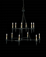 Currey 9157 - Danielli Black Chandelier