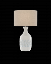 Currey 6000-0516 - Samba White Table Lamp