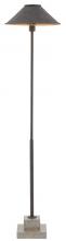 Currey 8000-0016 - Fudo Black Floor Lamp