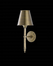 Currey 5000-0174 - Wollaton Brass Wall Sconce