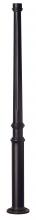 SNOC 1092-03 - Aluminum post - Tapered round base with anchor bolts