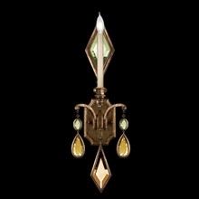 Fine Art Handcrafted Lighting 717850-1ST - Encased Gems 29"H Sconce