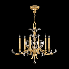 Fine Art Handcrafted Lighting 739140-SF3 - Beveled Arcs 37&#34;W Round Chandelier