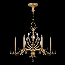 Fine Art Handcrafted Lighting 760540ST - Beveled Arcs 44&#34;W Oblong Chandelier