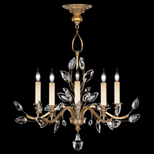 Fine Art Handcrafted Lighting 775840ST - Crystal Laurel 32"W Round Chandelier