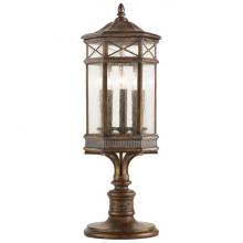 Fine Art Handcrafted Lighting 836980ST - Holland Park 32&#34;H Outdoor Adjustable Pier/Post Mount