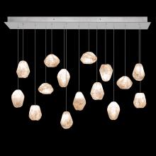 Fine Art Handcrafted Lighting 853740-14LD - Natural Inspirations 48"W Rectangular Pendant