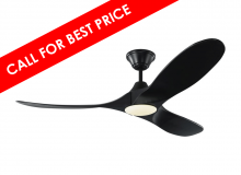 Visual Comfort & Co. Fan Collection 3MAVR52BKBKD - Maverick 52" LED Ceiling Fan