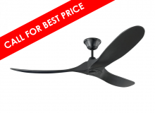 Visual Comfort & Co. Fan Collection 3MAVR60BKBK - Maverick 60" Ceiling Fan