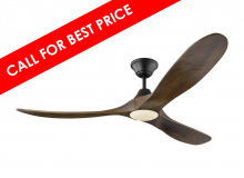 Visual Comfort & Co. Fan Collection 3MAVR60BKD - Maverick 60" LED Ceiling Fan